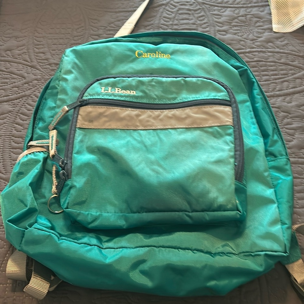 Calling all Caroline’s L.L. Bean backpack